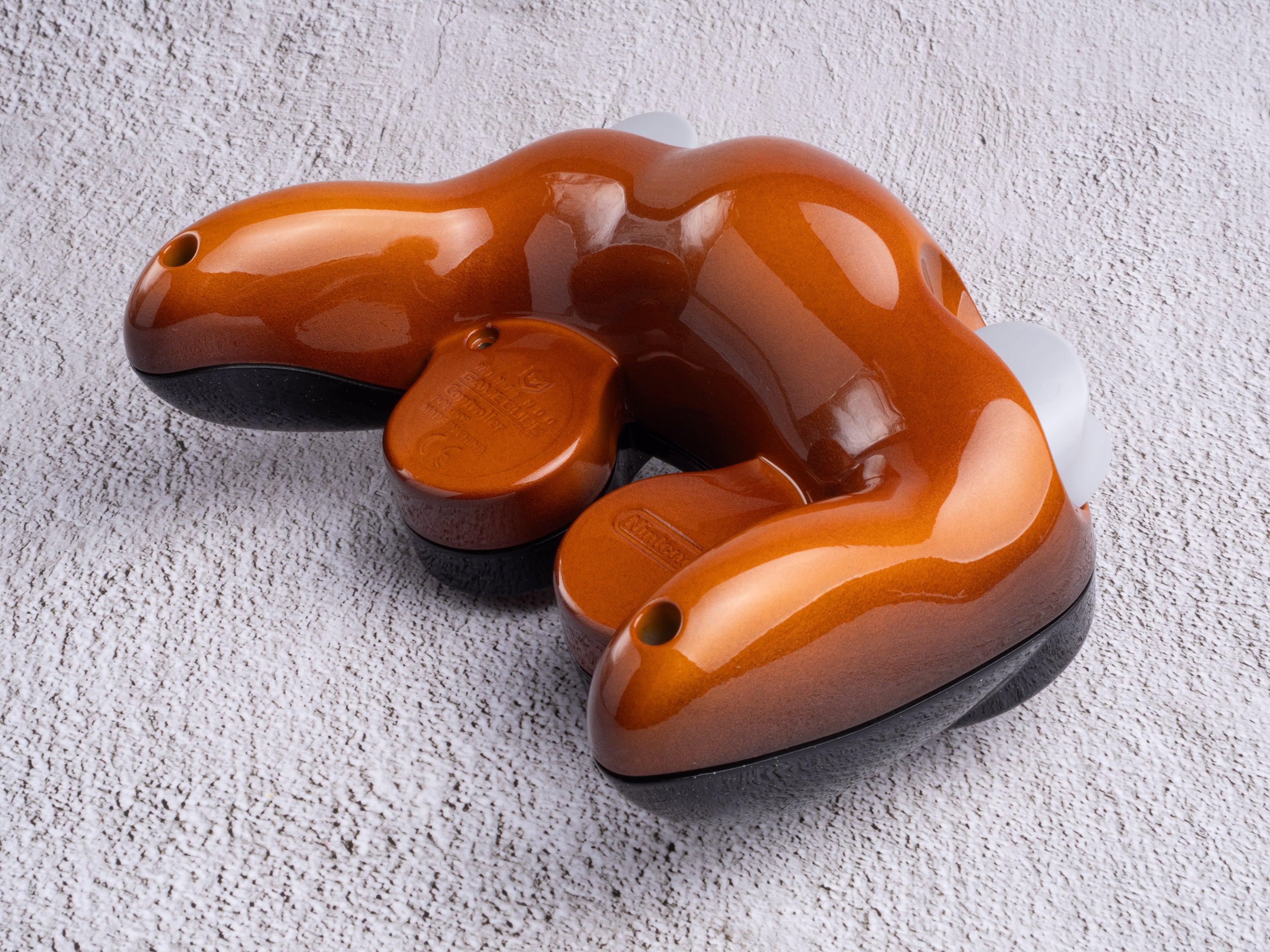 Deep Orange - Custom Painted GameCube Controller