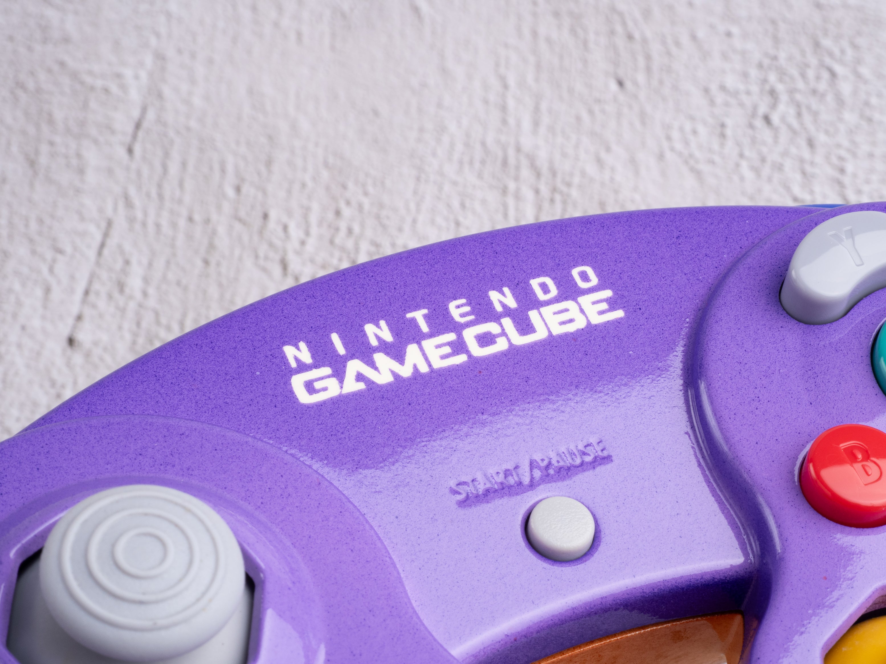Plum & Peach - Custom Painted GameCube Controller