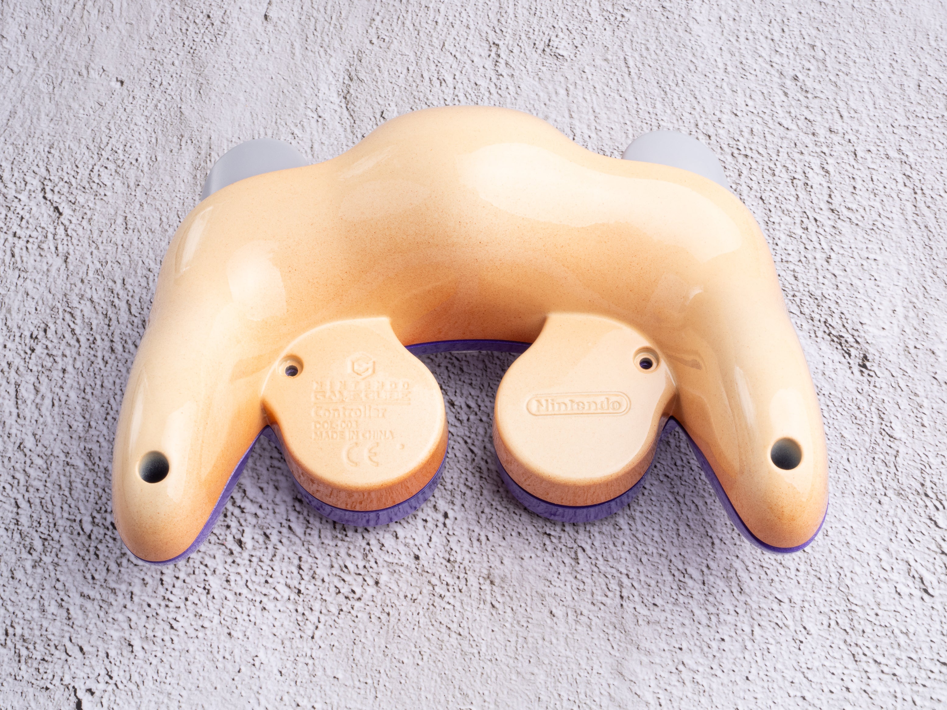 Plum & Peach - Custom Painted GameCube Controller