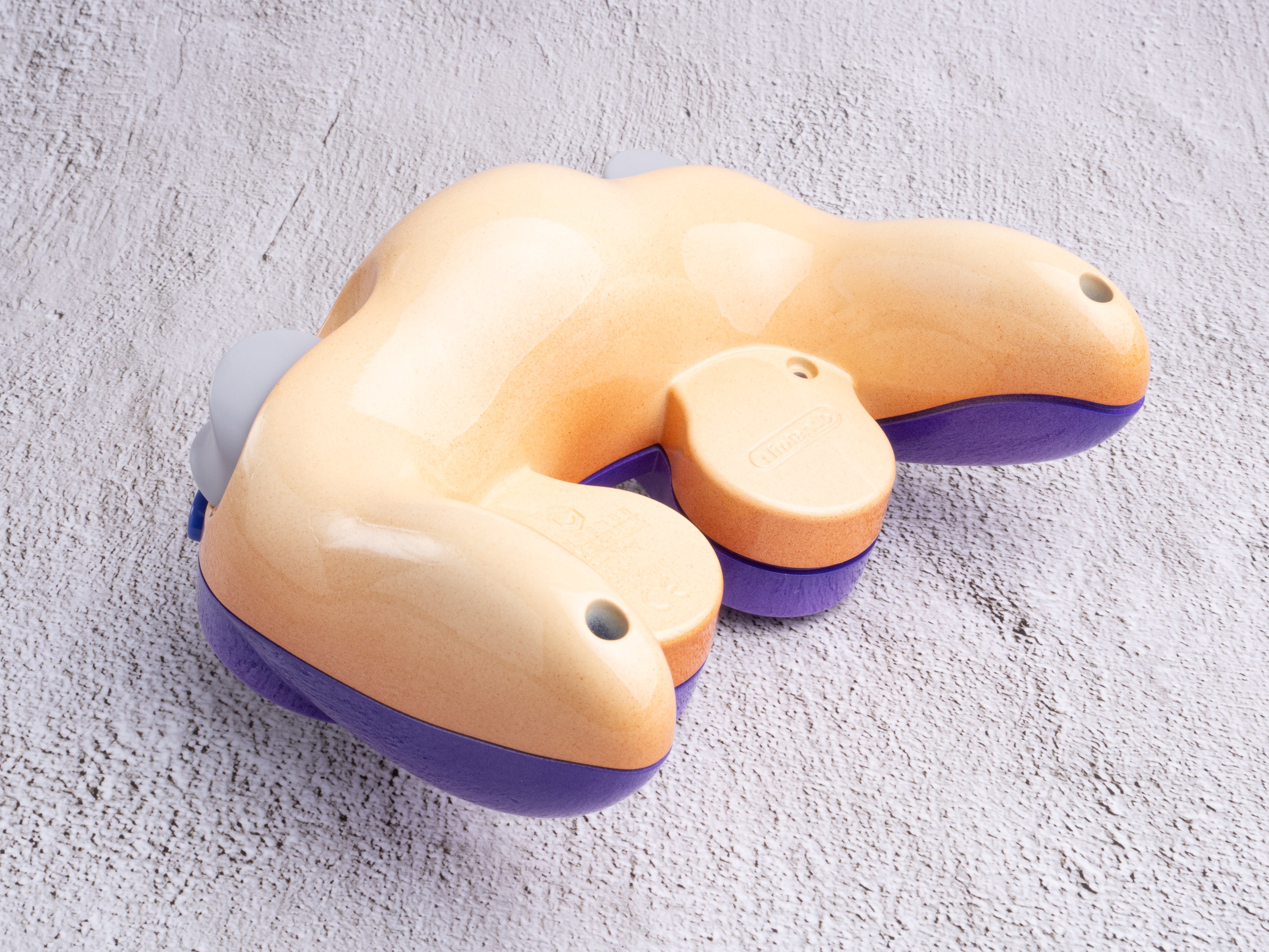 Plum & Peach - Custom Painted GameCube Controller