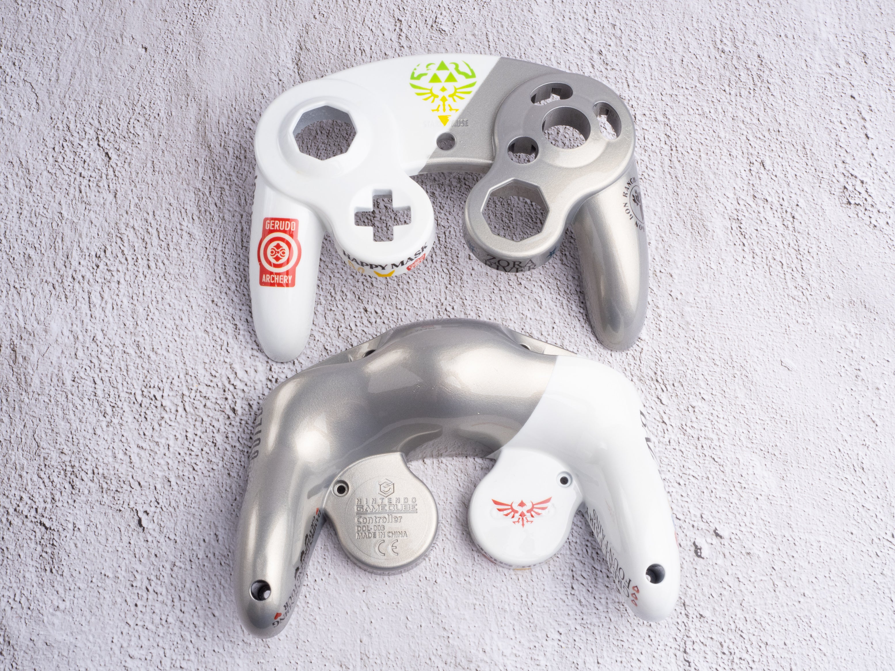 Ocarina of Time - Custom Painted GameCube Controller
