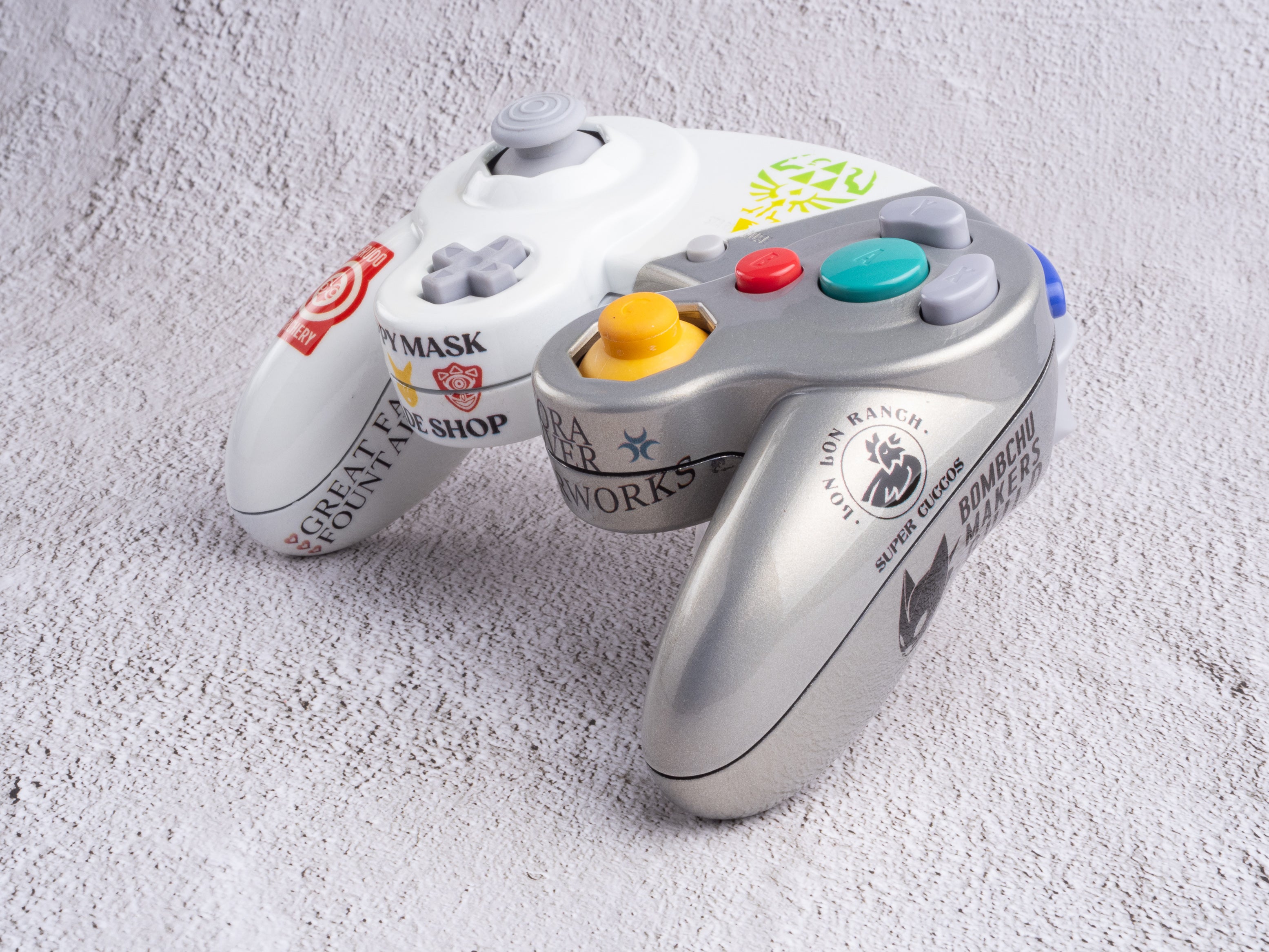 Ocarina of Time - Custom Painted GameCube Controller
