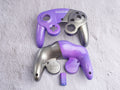 Purple & Gold - Custom Painted GameCube Controller Shells