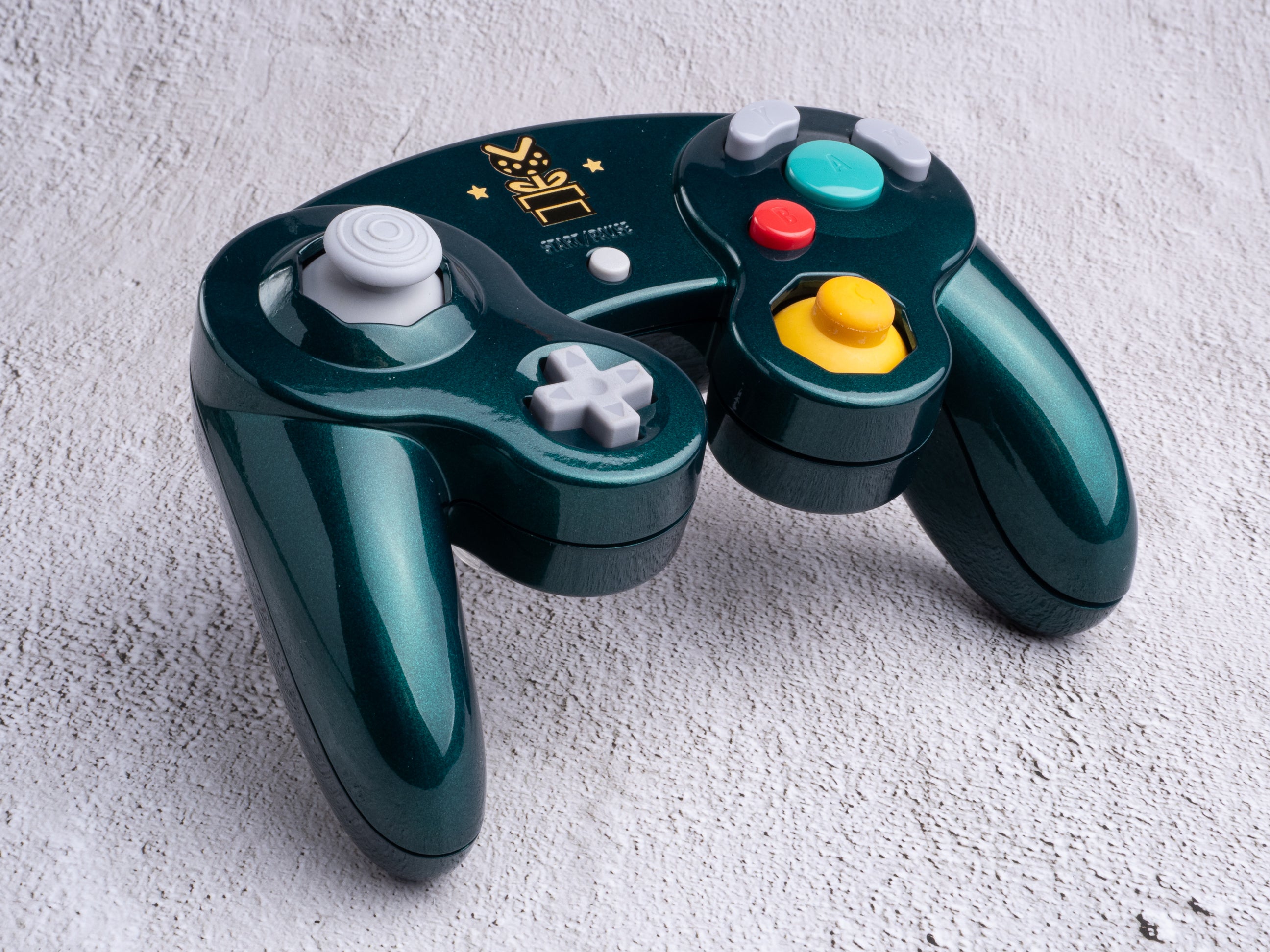 Piranha Plant - Custom Painted GameCube Controller