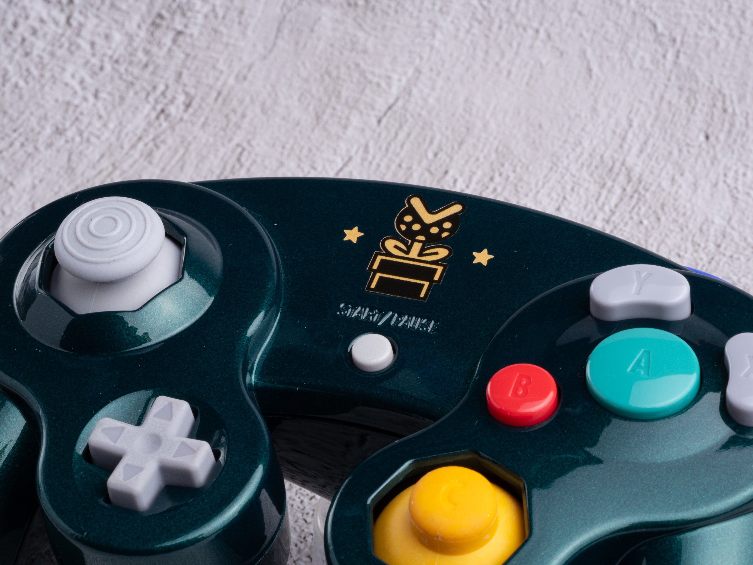 Piranha Plant - Custom Painted GameCube Controller