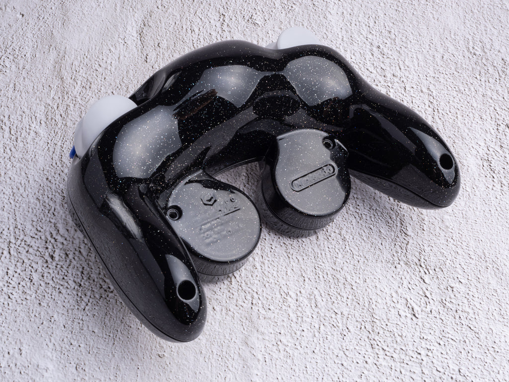 Galaxy Black - Custom Painted GameCube Controller