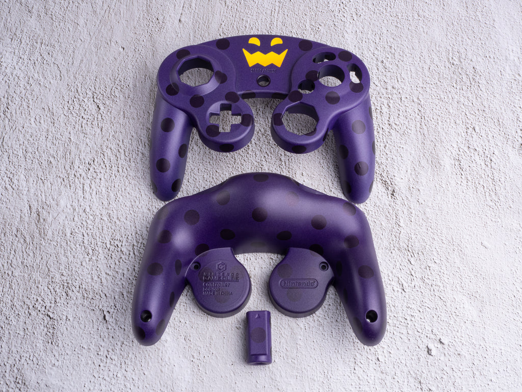 Black Chest - Custom Painted GameCube Controller