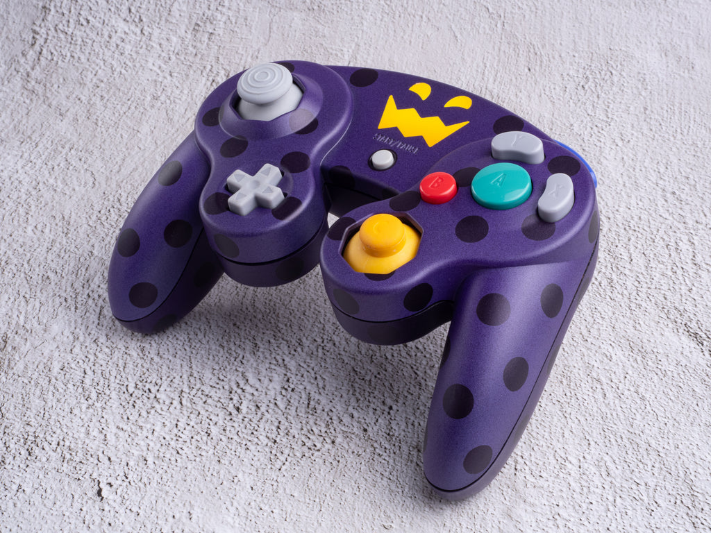 Black Chest - Custom Painted GameCube Controller