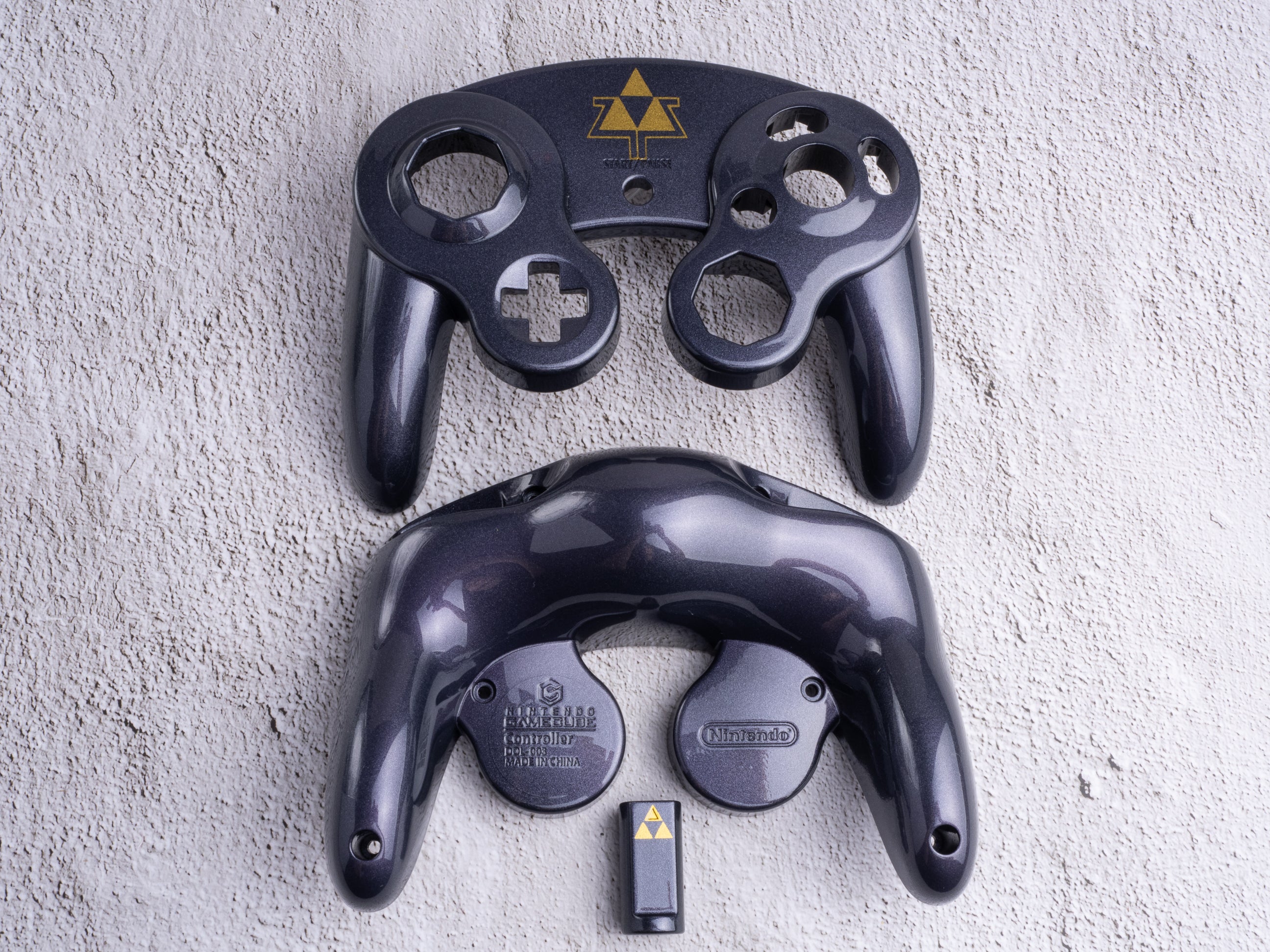 Triforce - Custom Painted GameCube Controller