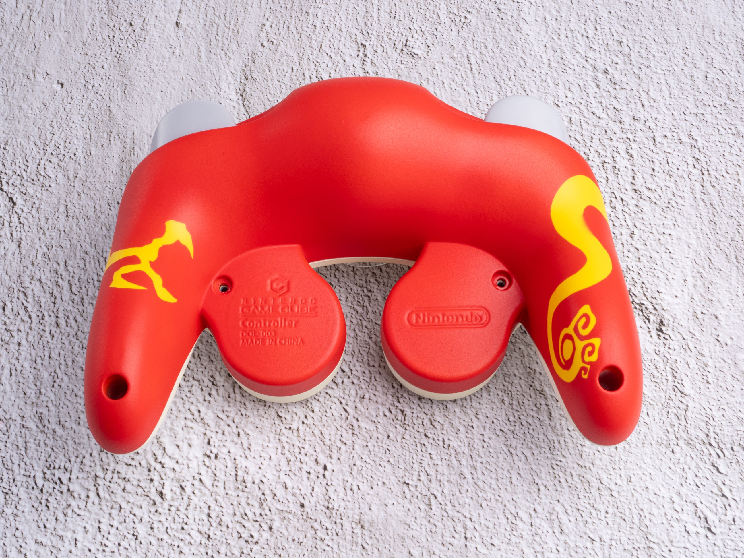 Red Lion - Custom Painted GameCube Controller