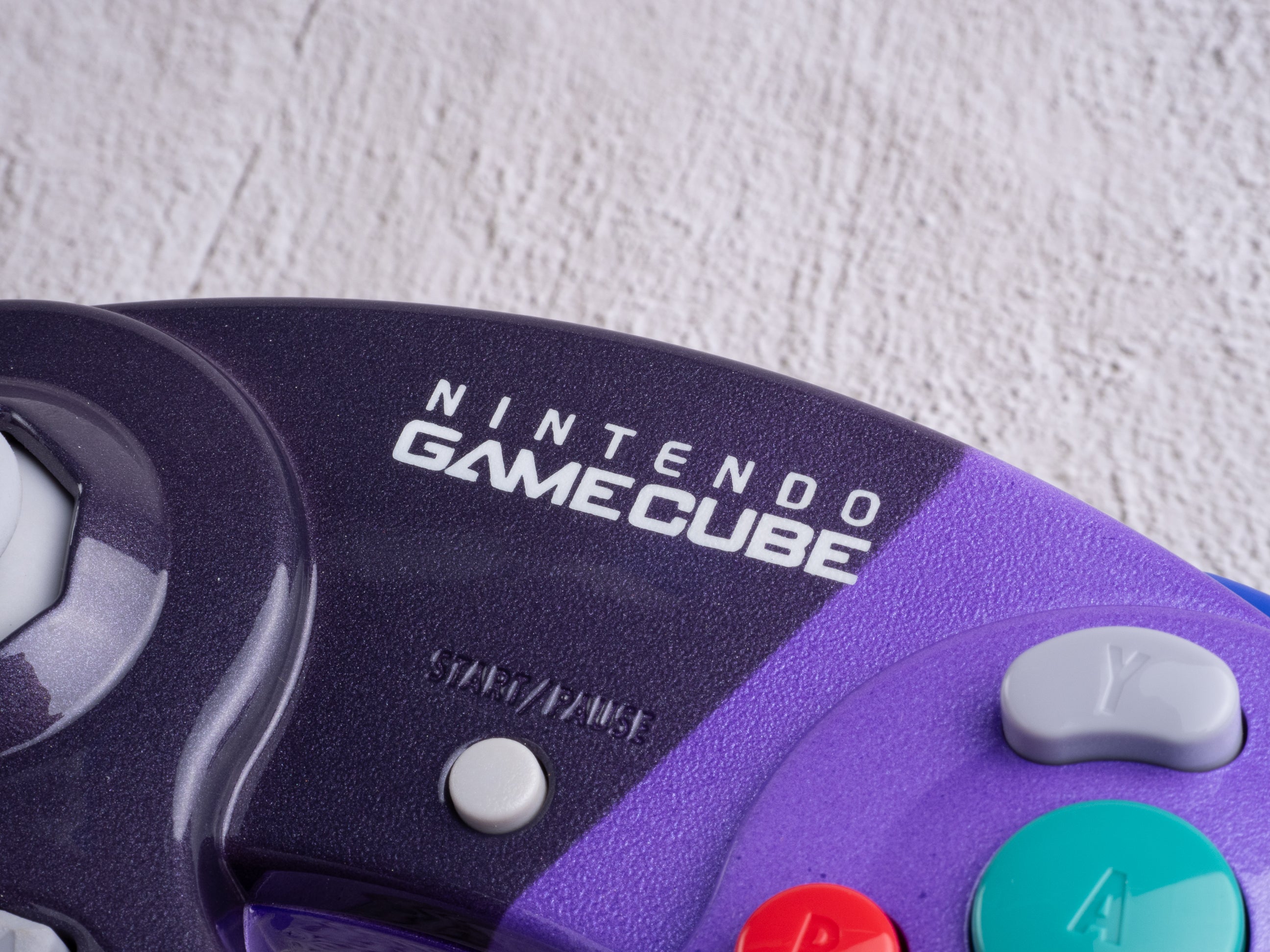 Dual Purple - Custom Painted GameCube Controller