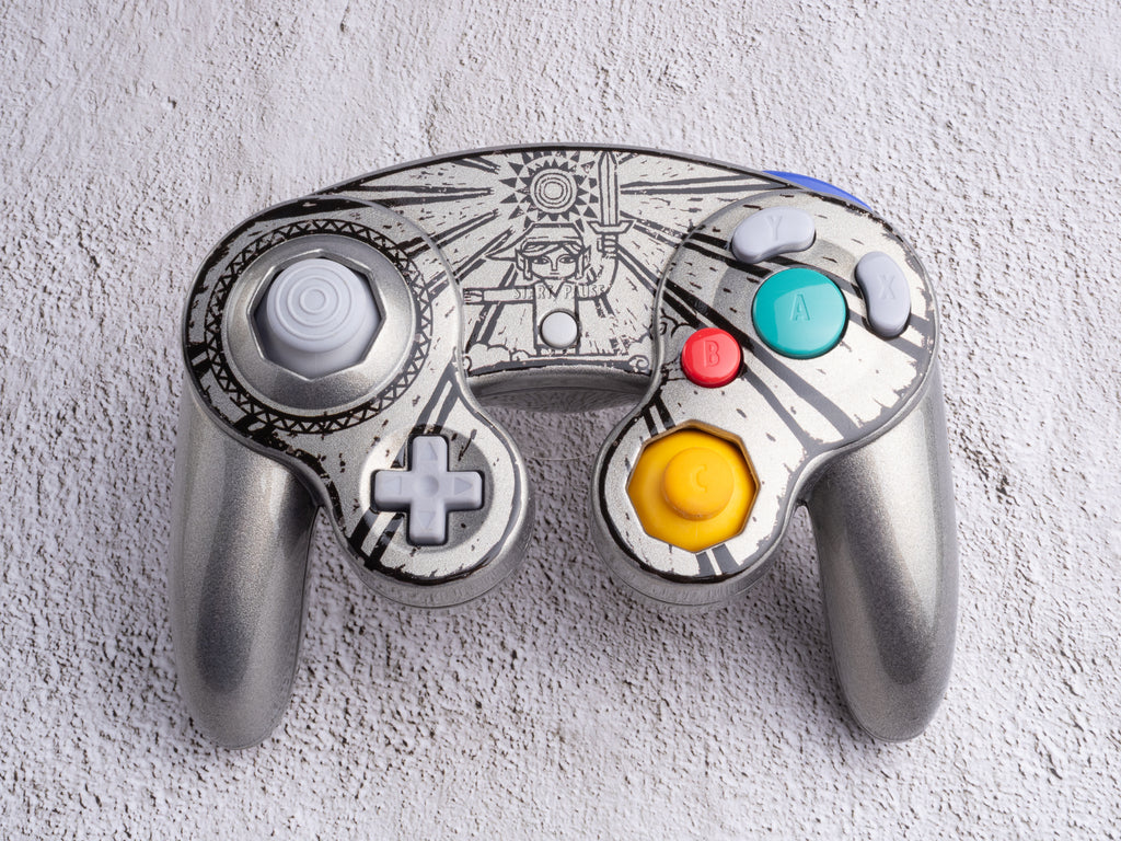 The Wind Waker - Custom Painted GameCube Controller