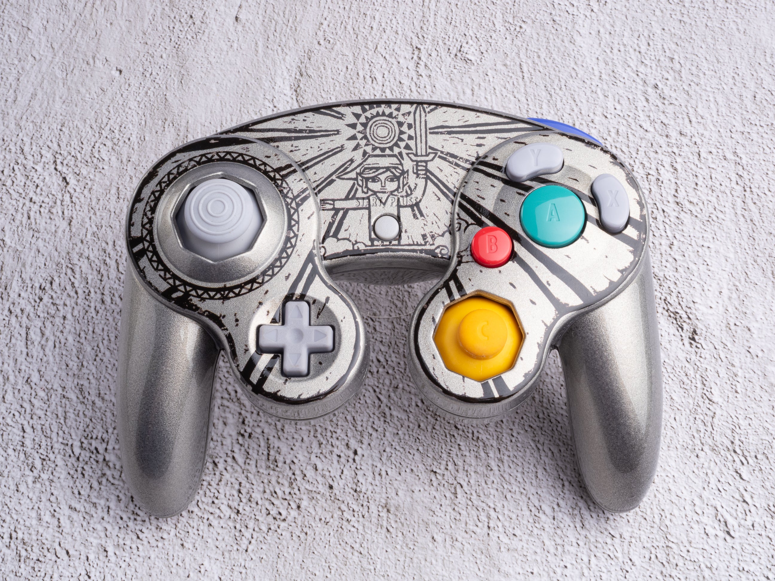 The Wind Waker - Custom Painted GameCube Controller