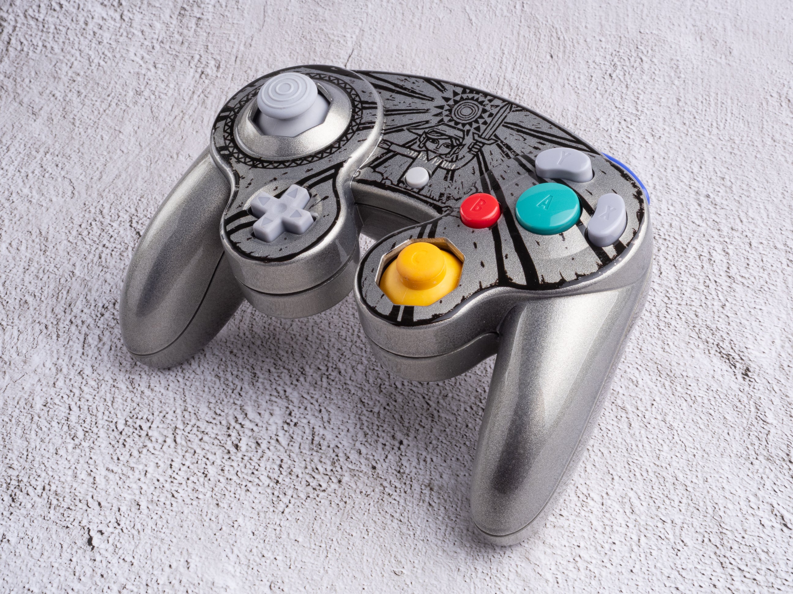 The Wind Waker - Custom Painted GameCube Controller