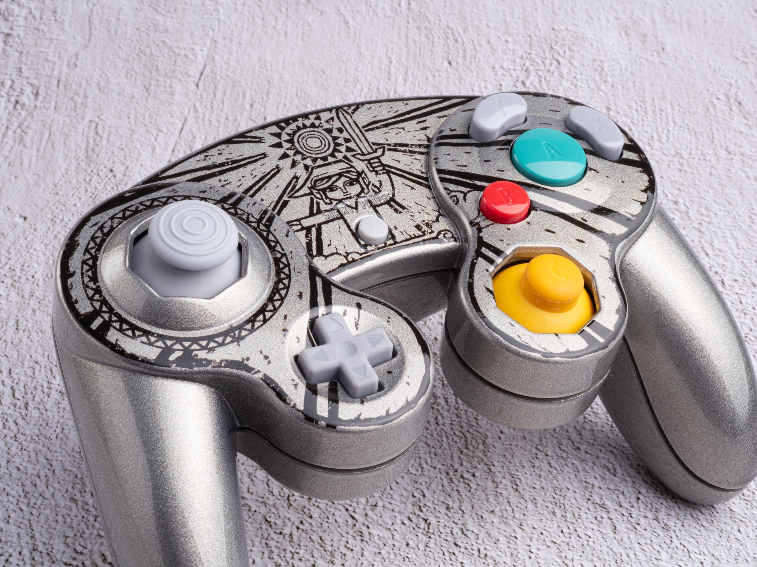 The Wind Waker - Custom Painted GameCube Controller