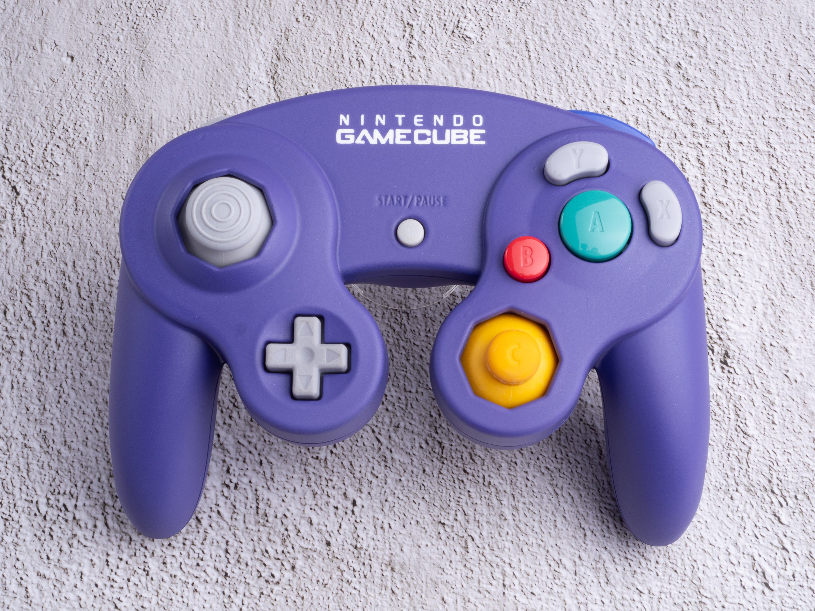 True Purple - Custom Painted GameCube Controller
