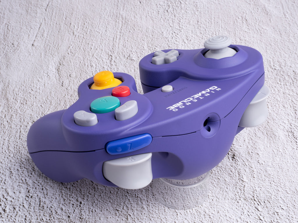 True Purple - Custom Painted GameCube Controller
