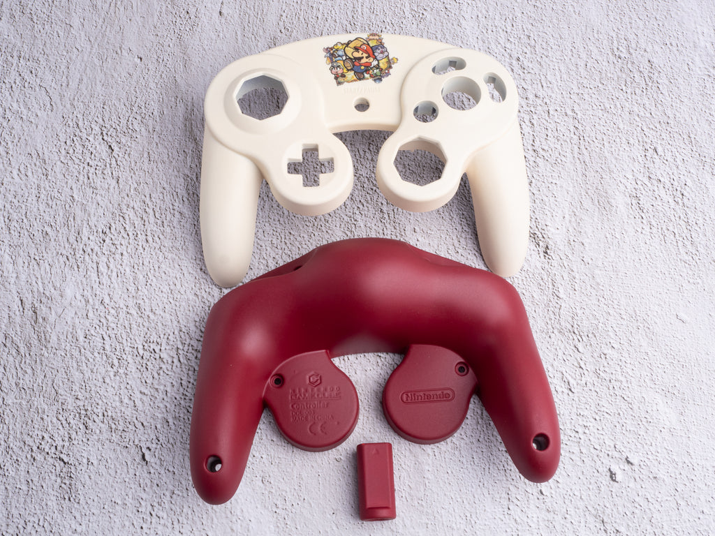 Paper Mario - Custom Painted GameCube Controller
