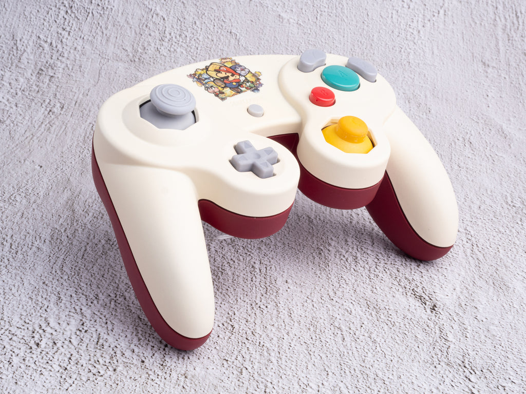 Paper Mario - Custom Painted GameCube Controller