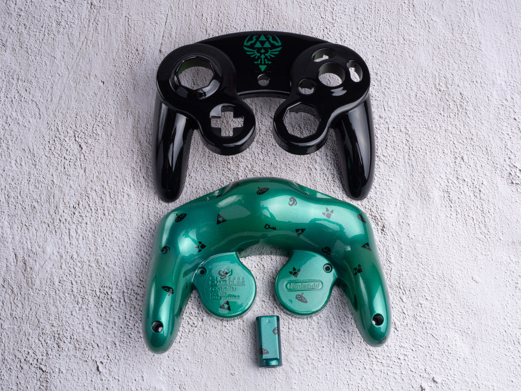 The Legend of Zelda - Custom Painted GameCube Controller