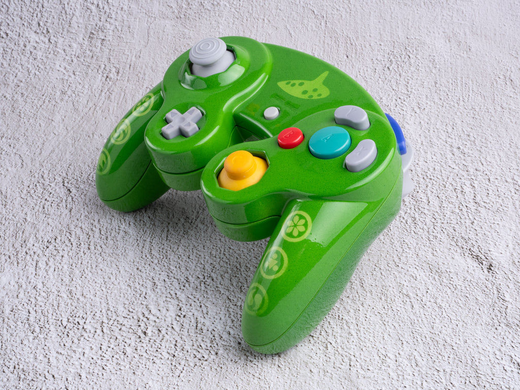 Ocarina of Time - Custom Painted GameCube Controller Shells