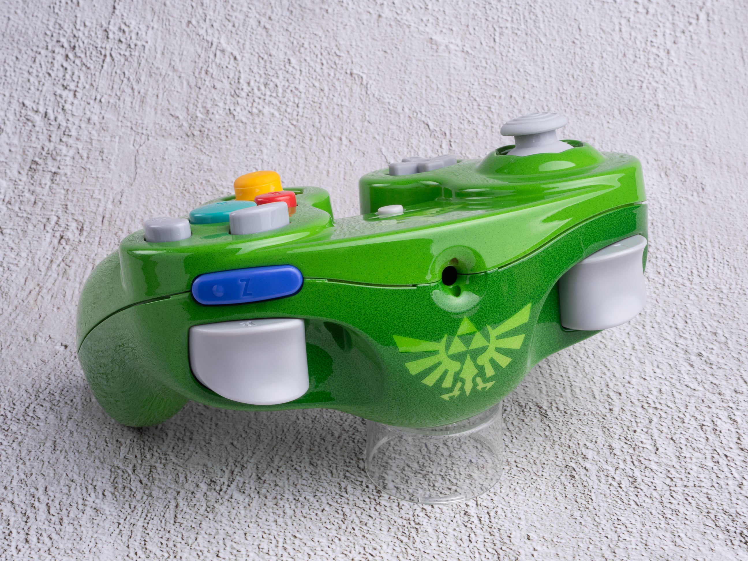 Ocarina of Time - Custom Painted GameCube Controller Shells
