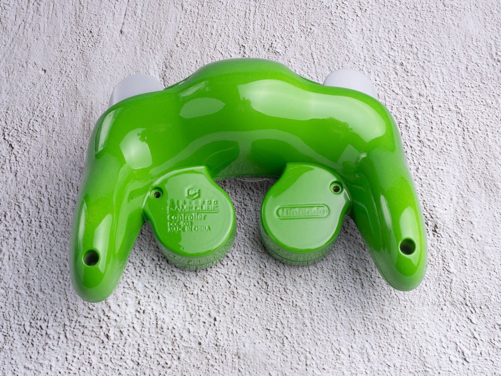 Ocarina of Time - Custom Painted GameCube Controller Shells