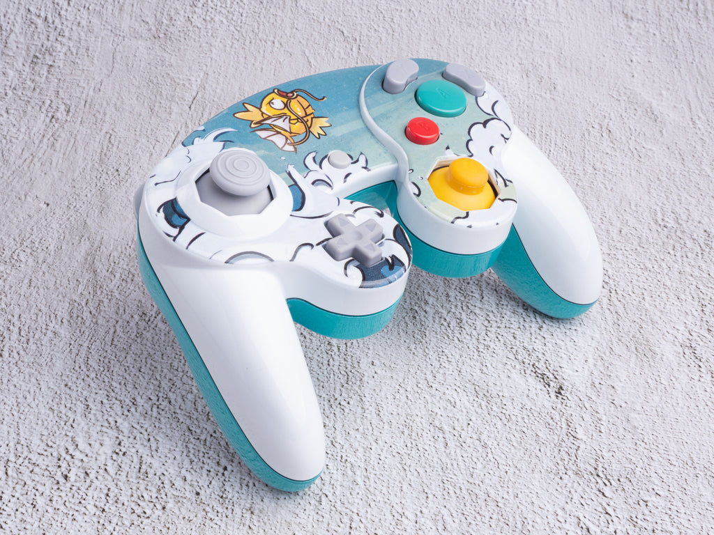 Magikarp - Custom Painted GameCube Controller Shells