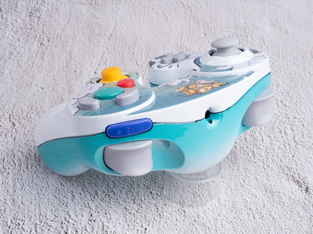 Magikarp - Custom Painted GameCube Controller Shells