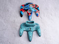 Megaman Legends - Custom Painted Nintendo 64 Controller Shells