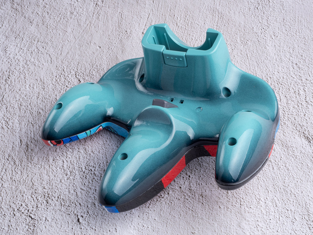 Megaman Legends - Custom Painted Nintendo 64 Controller