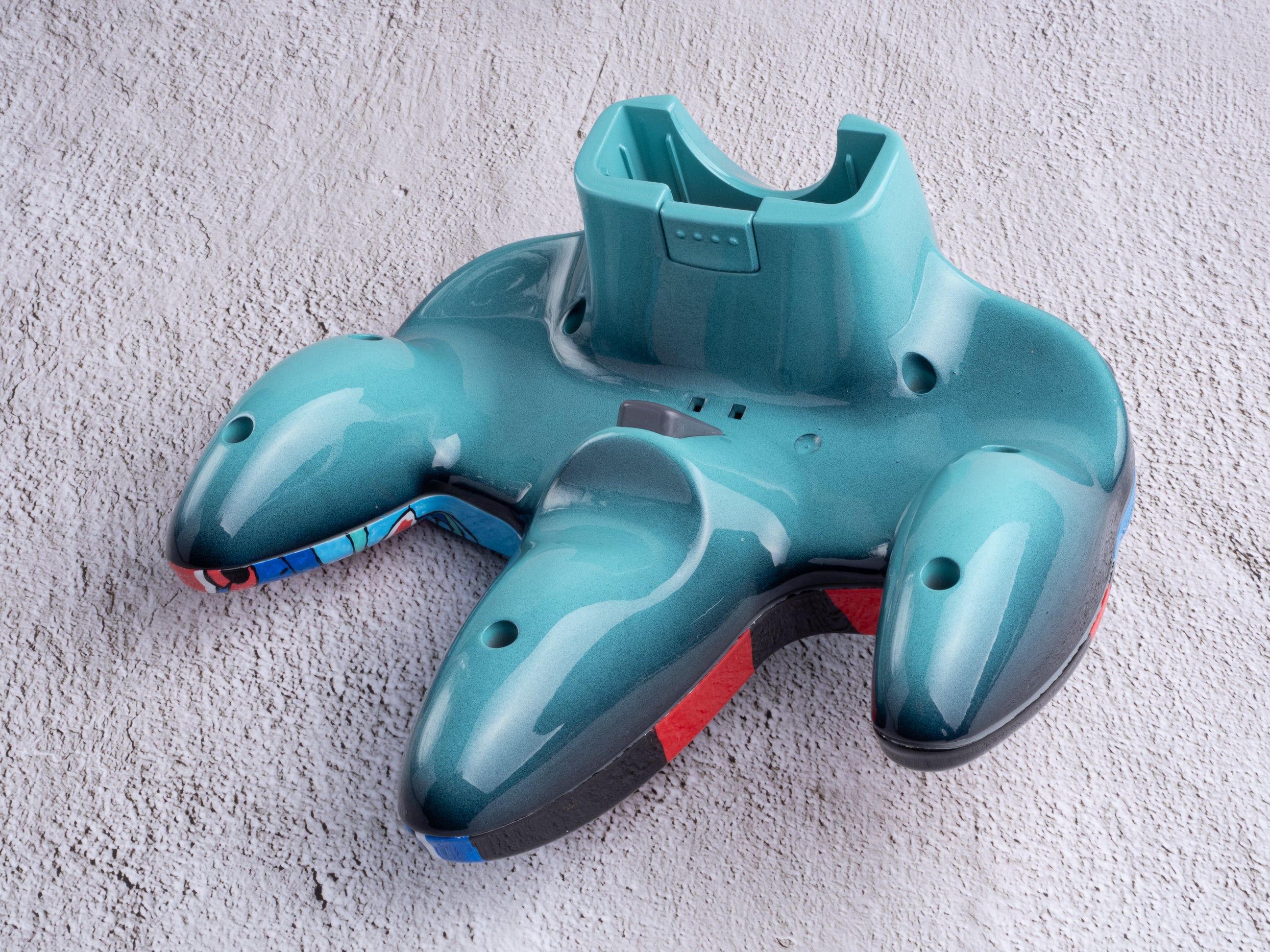 Megaman Legends - Custom Painted Nintendo 64 Controller