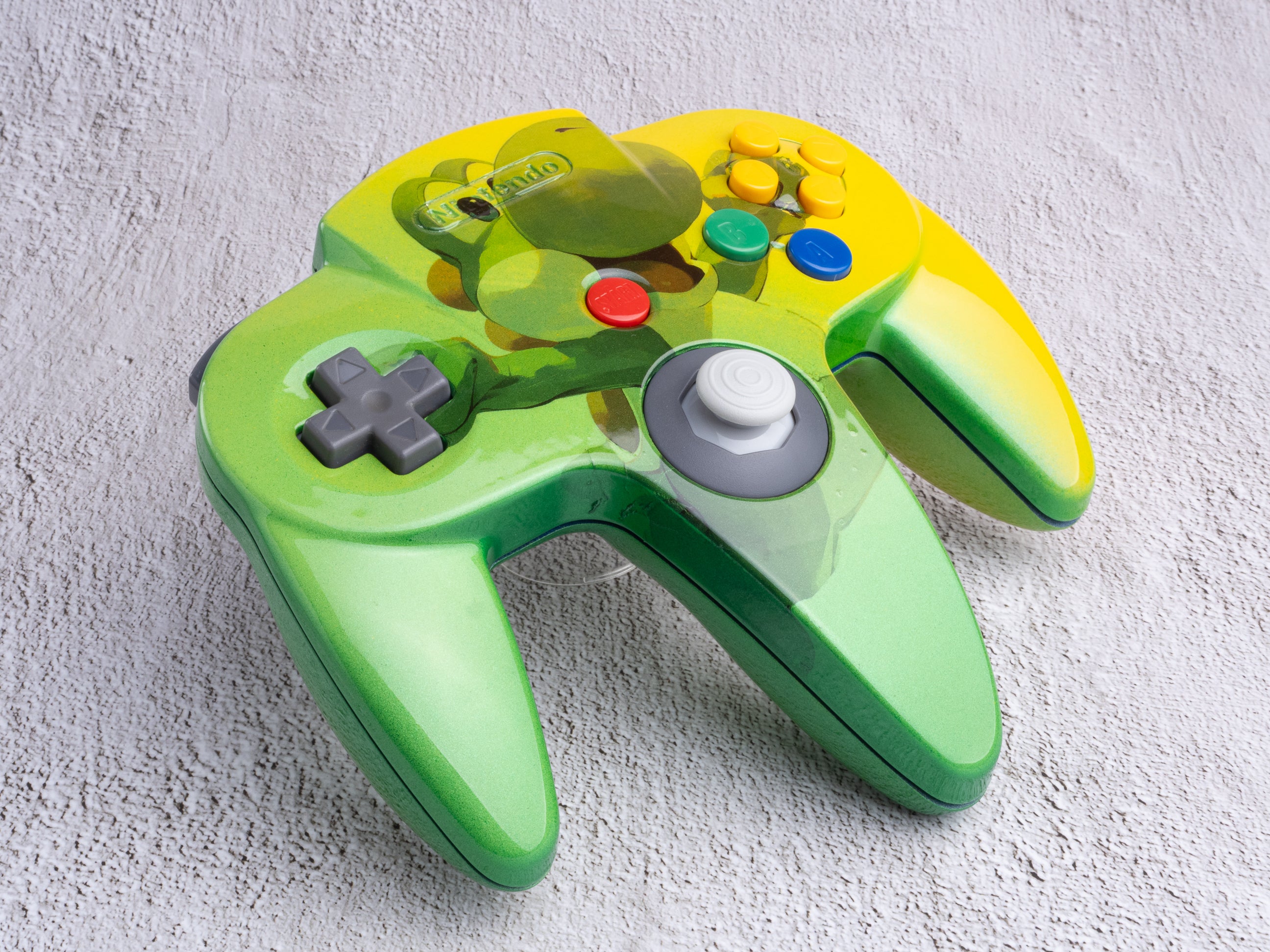 Yoshi - Custom Painted Nintendo 64 Controller