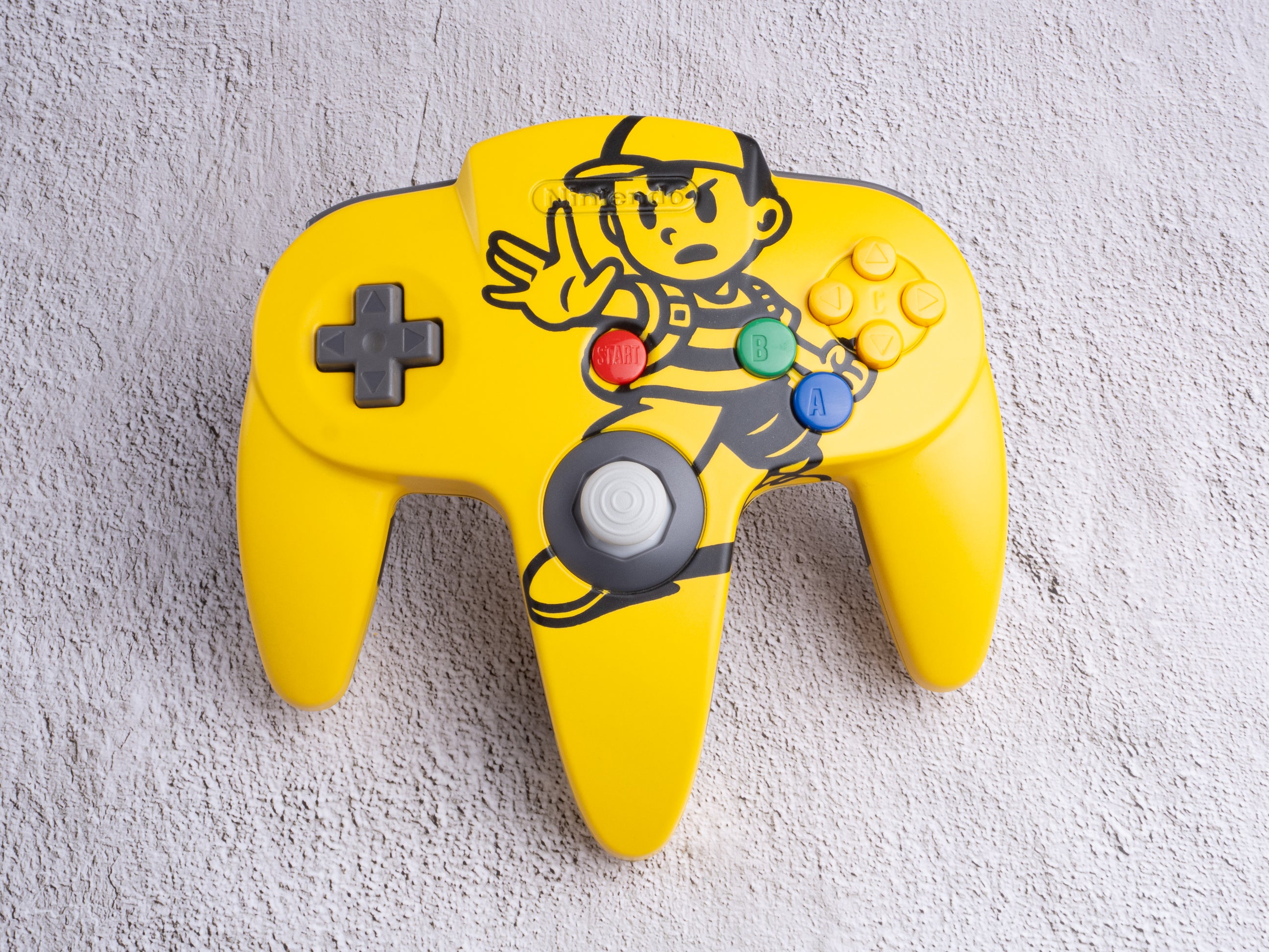 Ness - Custom Painted Nintendo 64 Controller