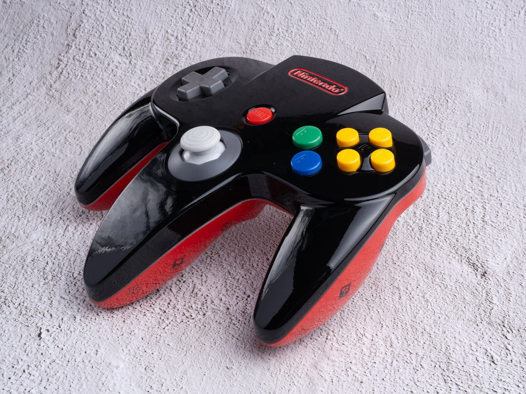 Super Mario - Custom Painted Nintendo 64 Controller