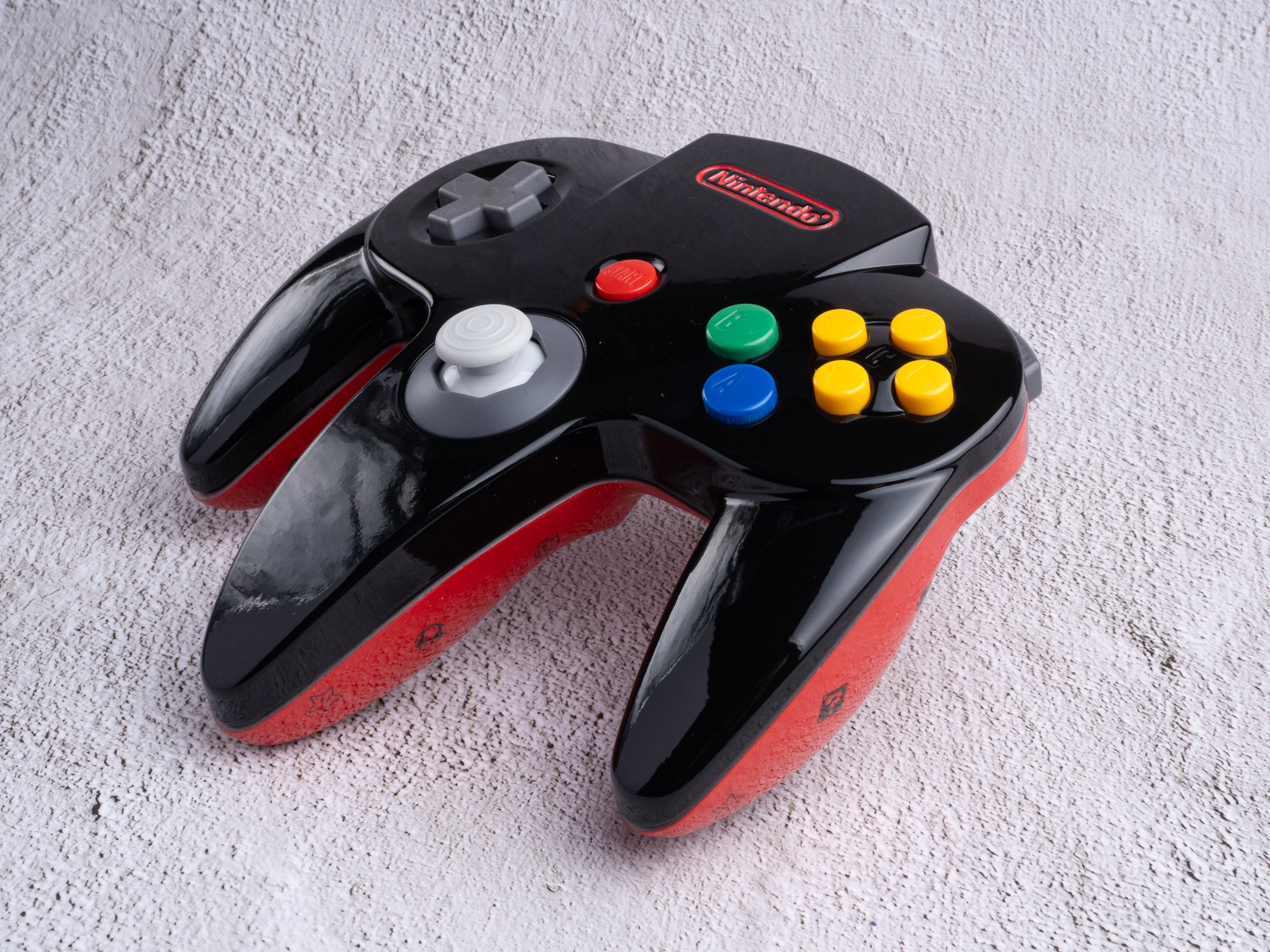 Super Mario - Custom Painted Nintendo 64 Controller