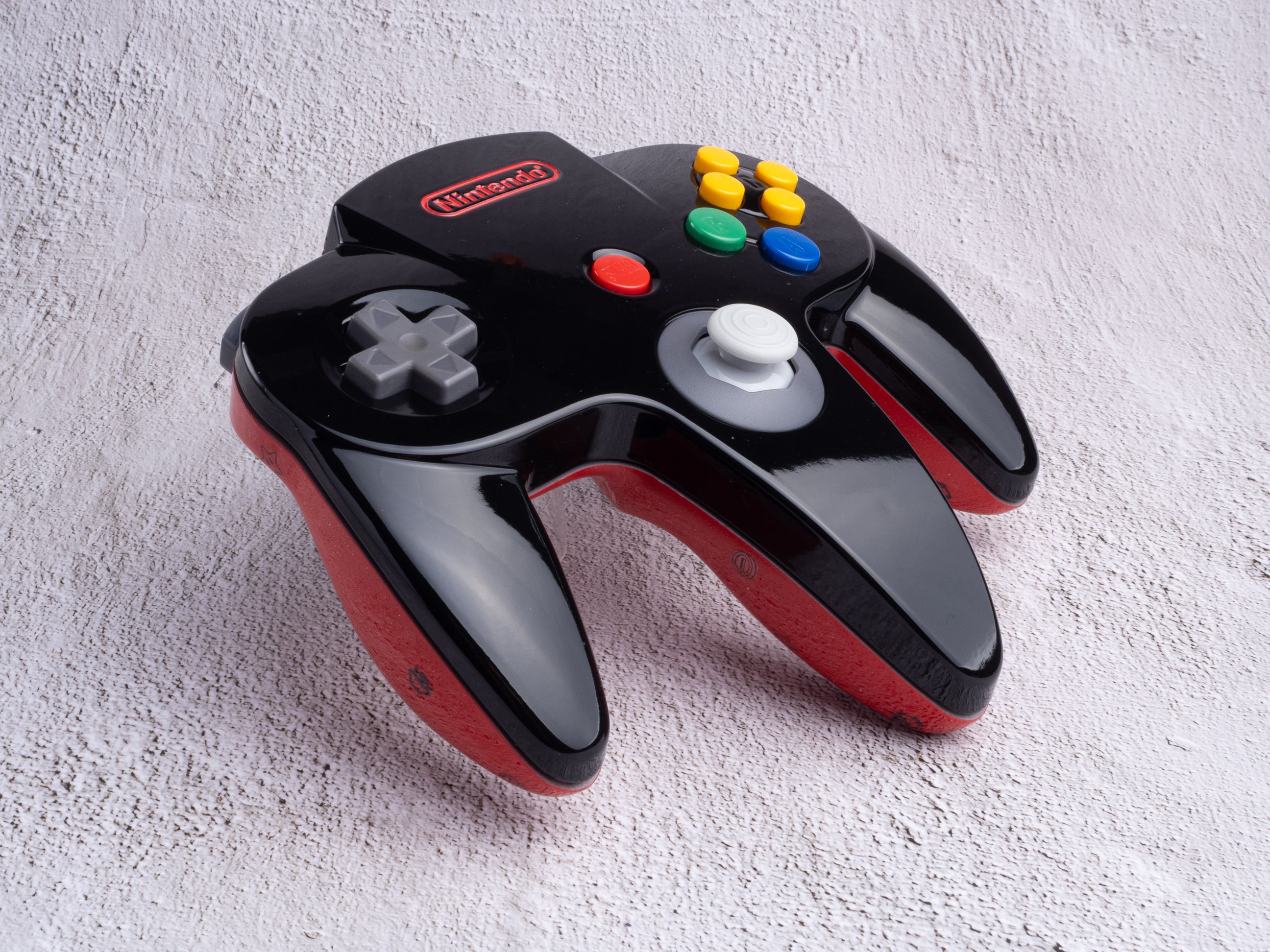 Super Mario - Custom Painted Nintendo 64 Controller