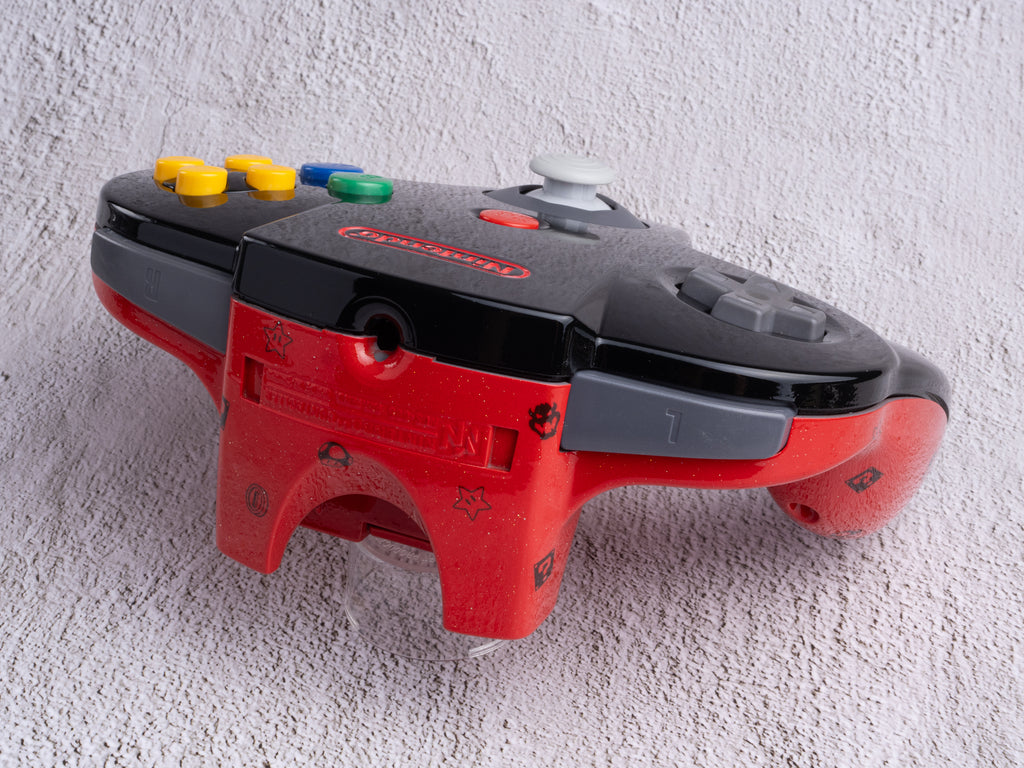 Super Mario - Custom Painted Nintendo 64 Controller