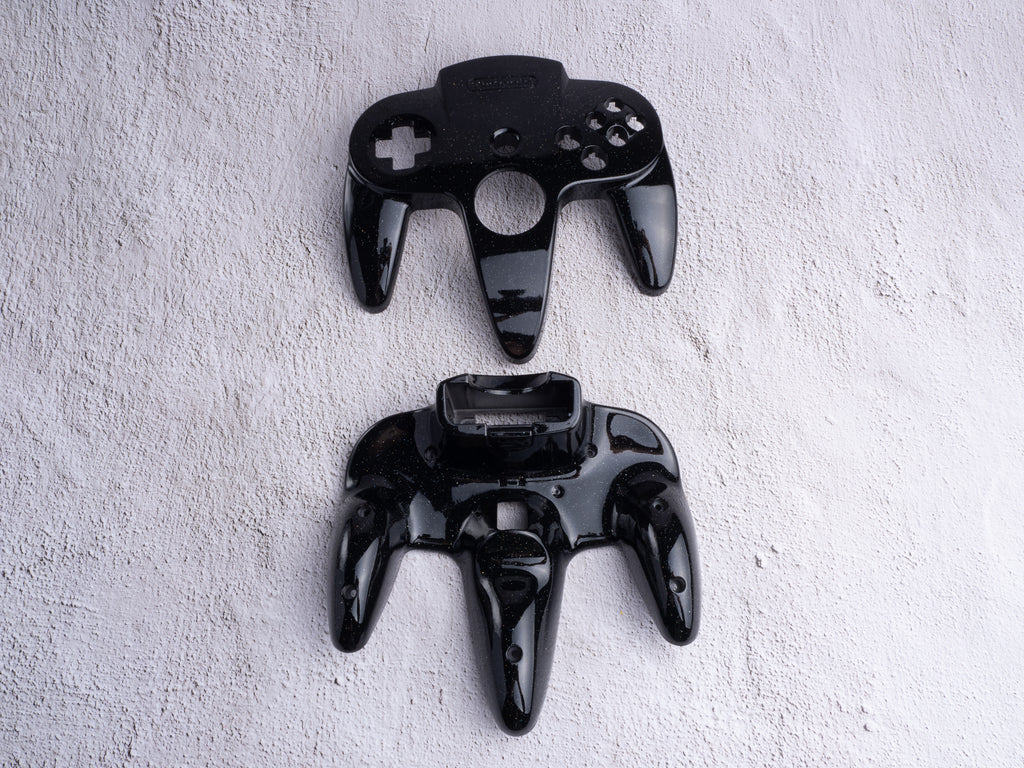 Galaxy Black - Custom Painted Nintendo 64 Controller