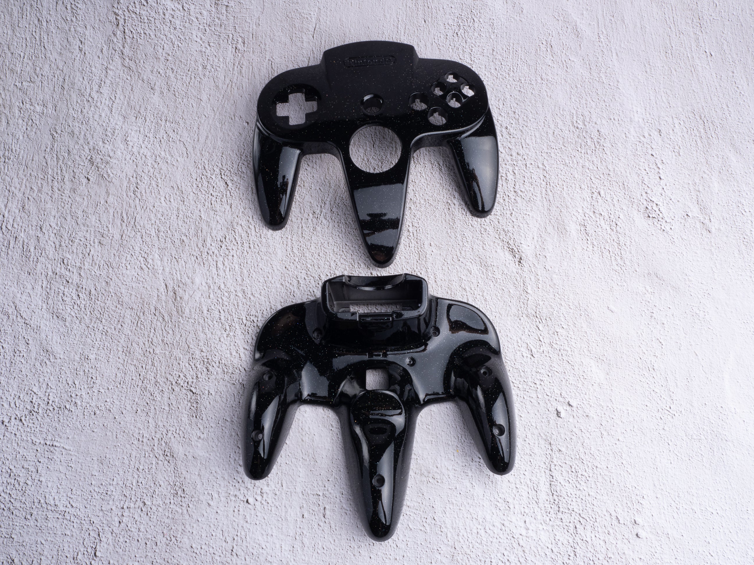 Galaxy Black - Custom Painted Nintendo 64 Controller