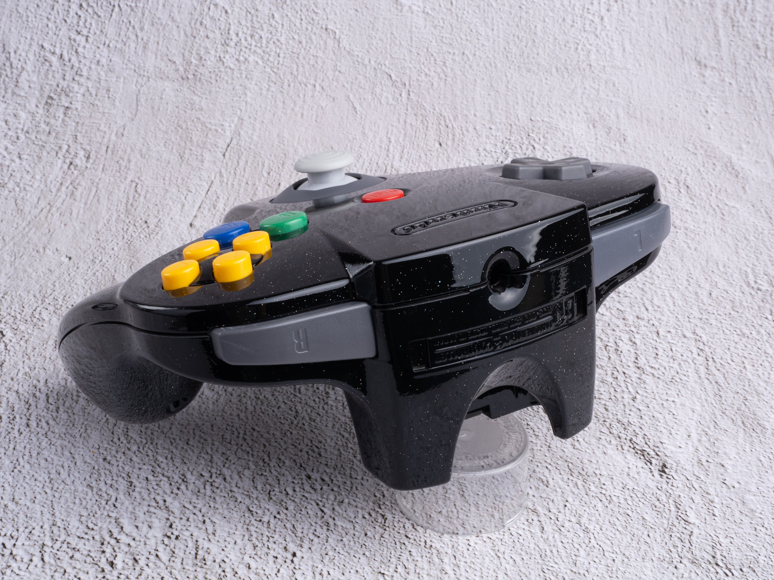 Galaxy Black - Custom Painted Nintendo 64 Controller