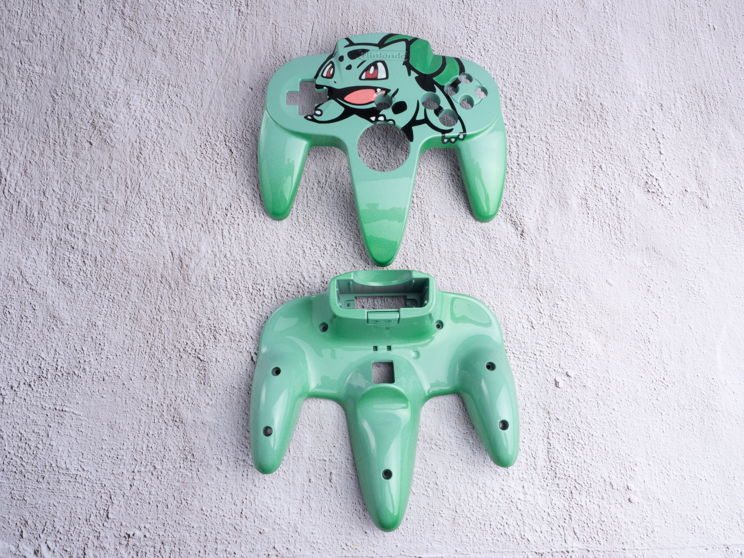 Bulbasaur - Custom Painted Nintendo 64 Controller