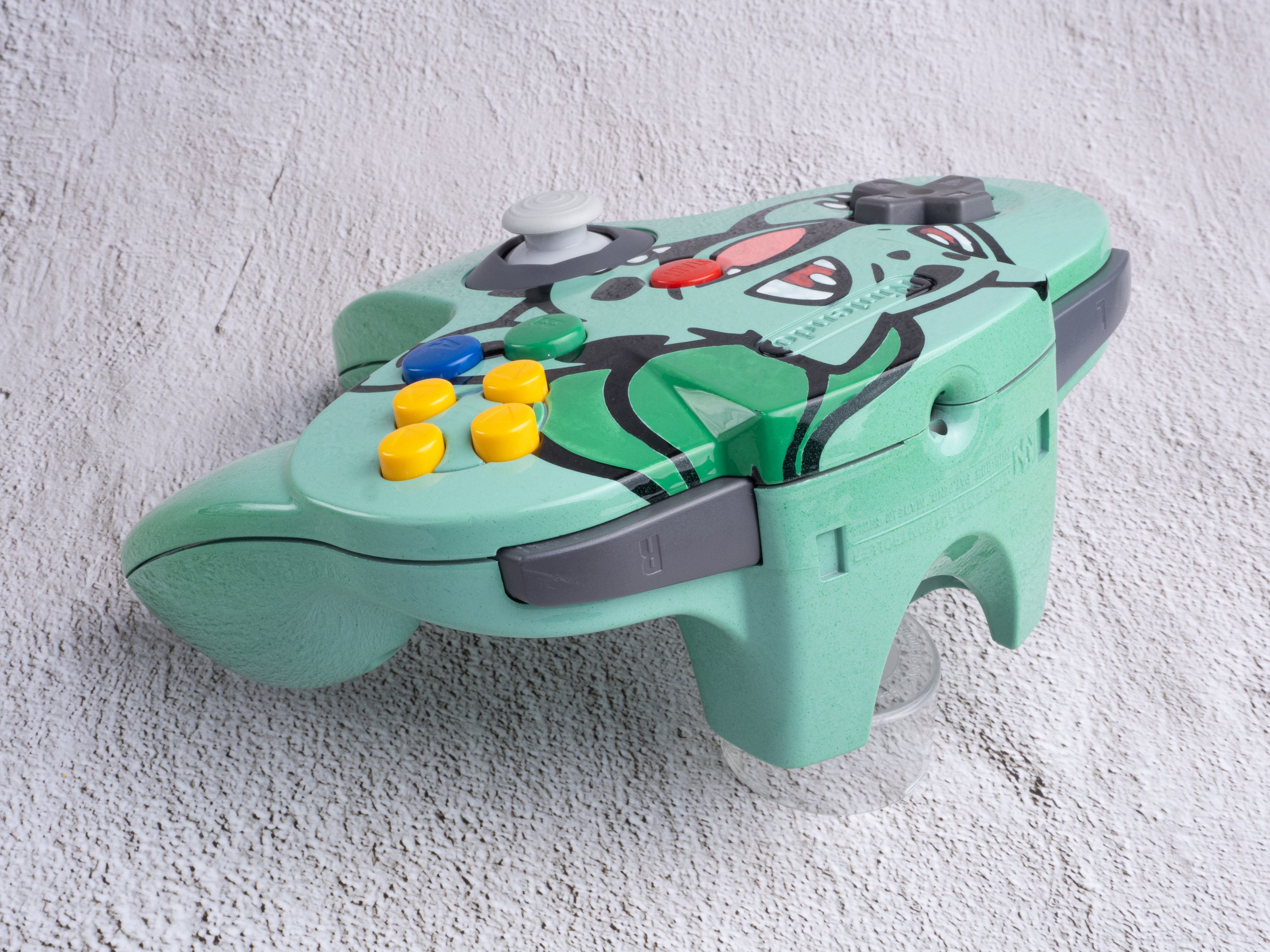 Bulbasaur - Custom Painted Nintendo 64 Controller