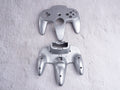 Platinum Silver - Custom Painted Nintendo 64 Controller Shells