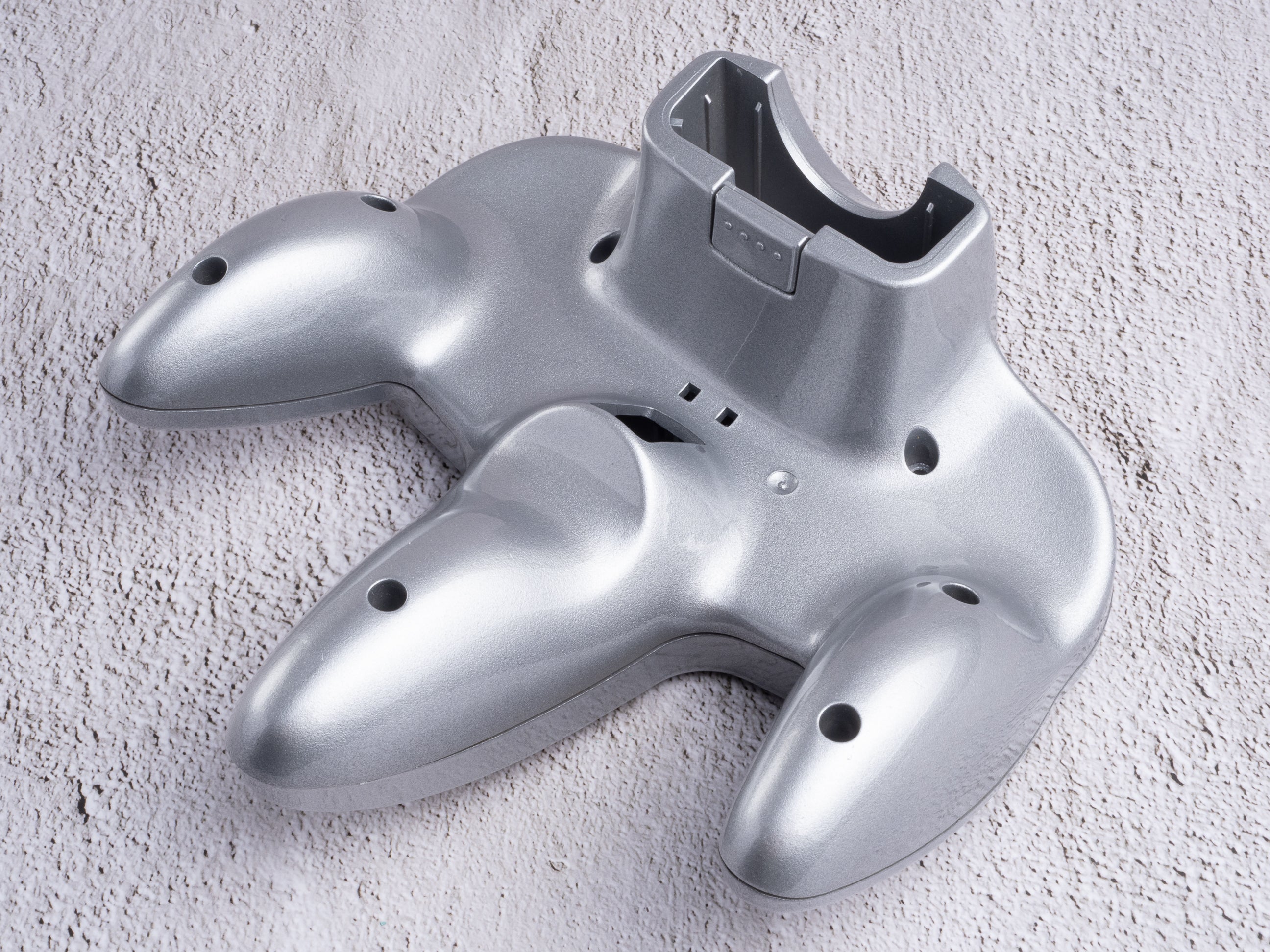 Platinum Silver - Custom Painted Nintendo 64 Controller