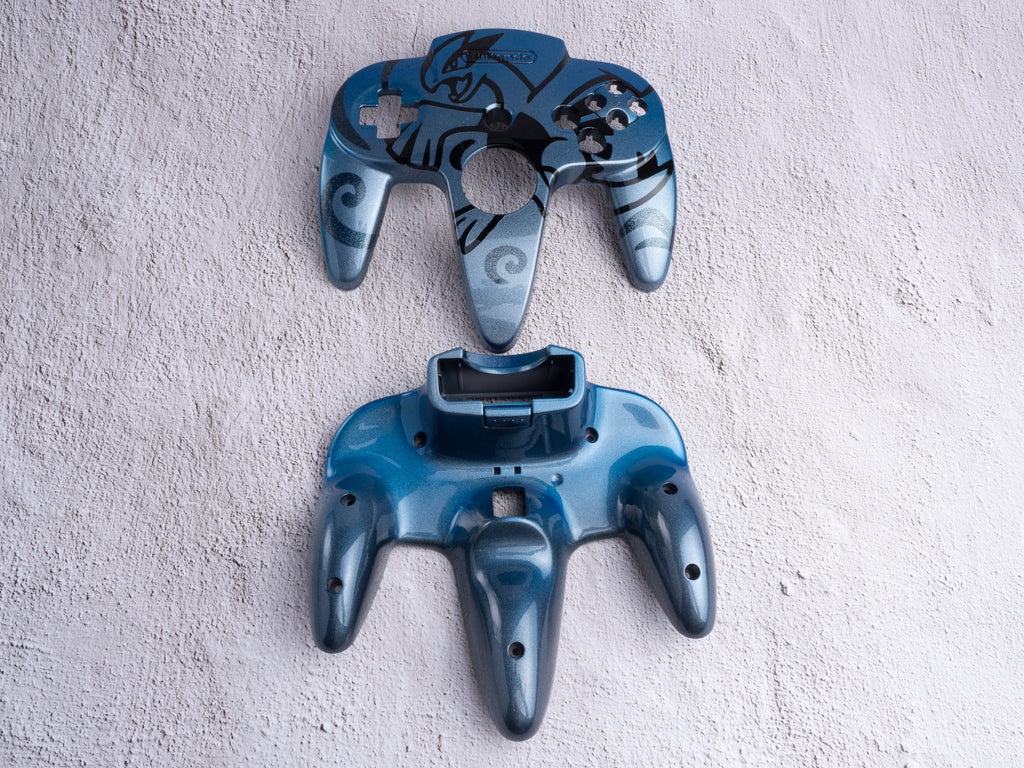 Lugia - Custom Painted Nintendo 64 Controller
