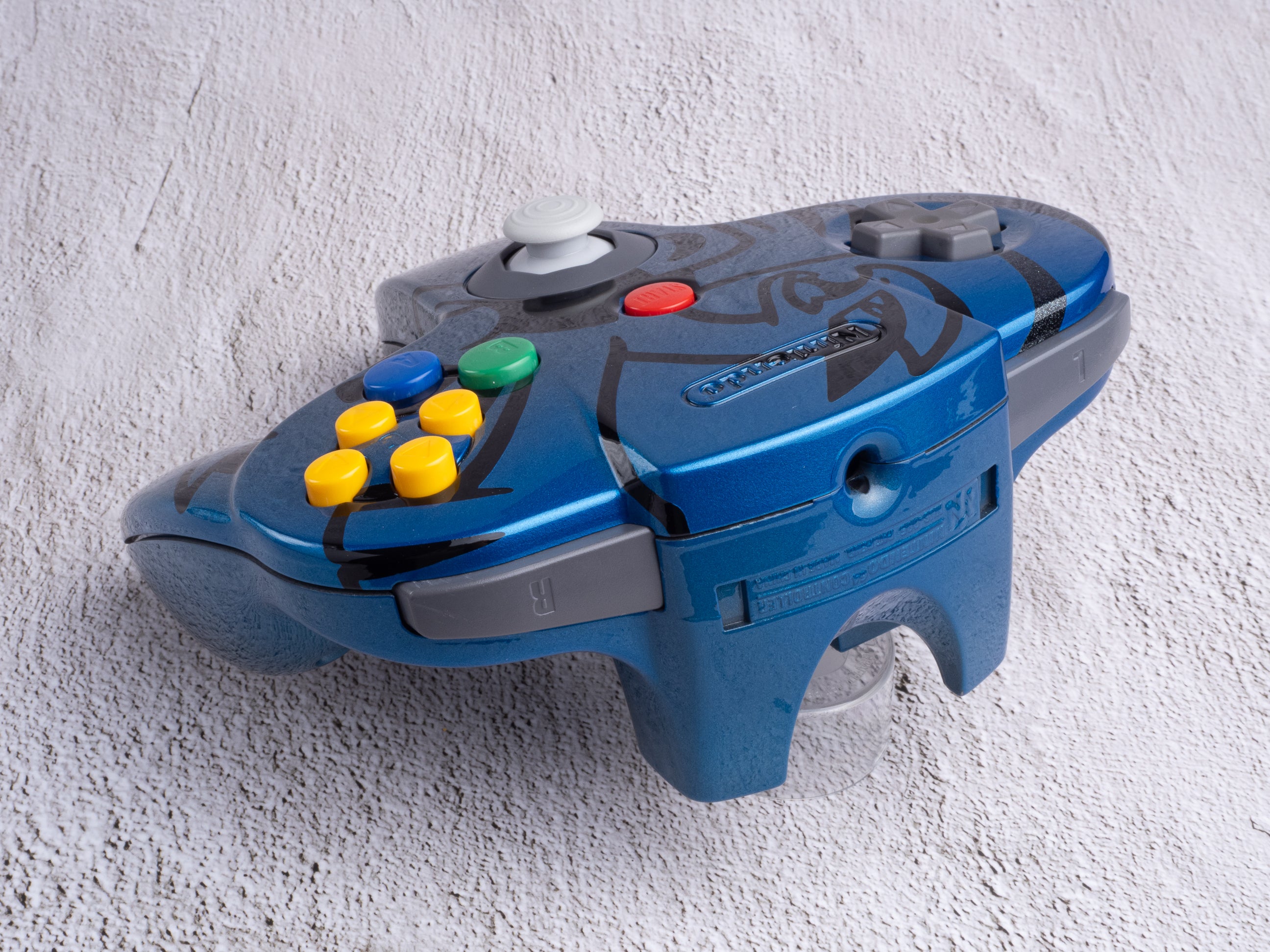 Lugia - Custom Painted Nintendo 64 Controller