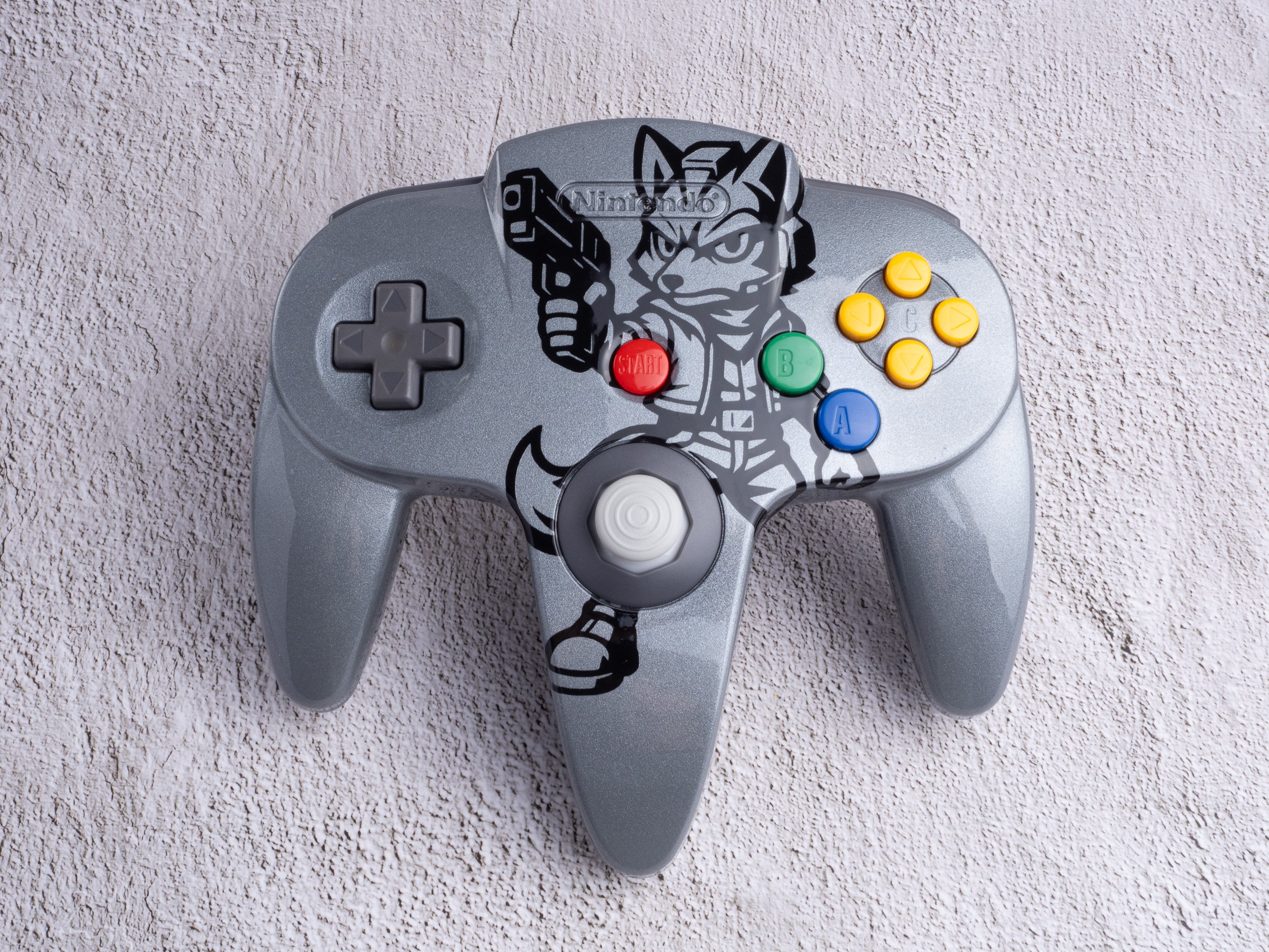 Fox - Custom Painted Nintendo 64 Controller