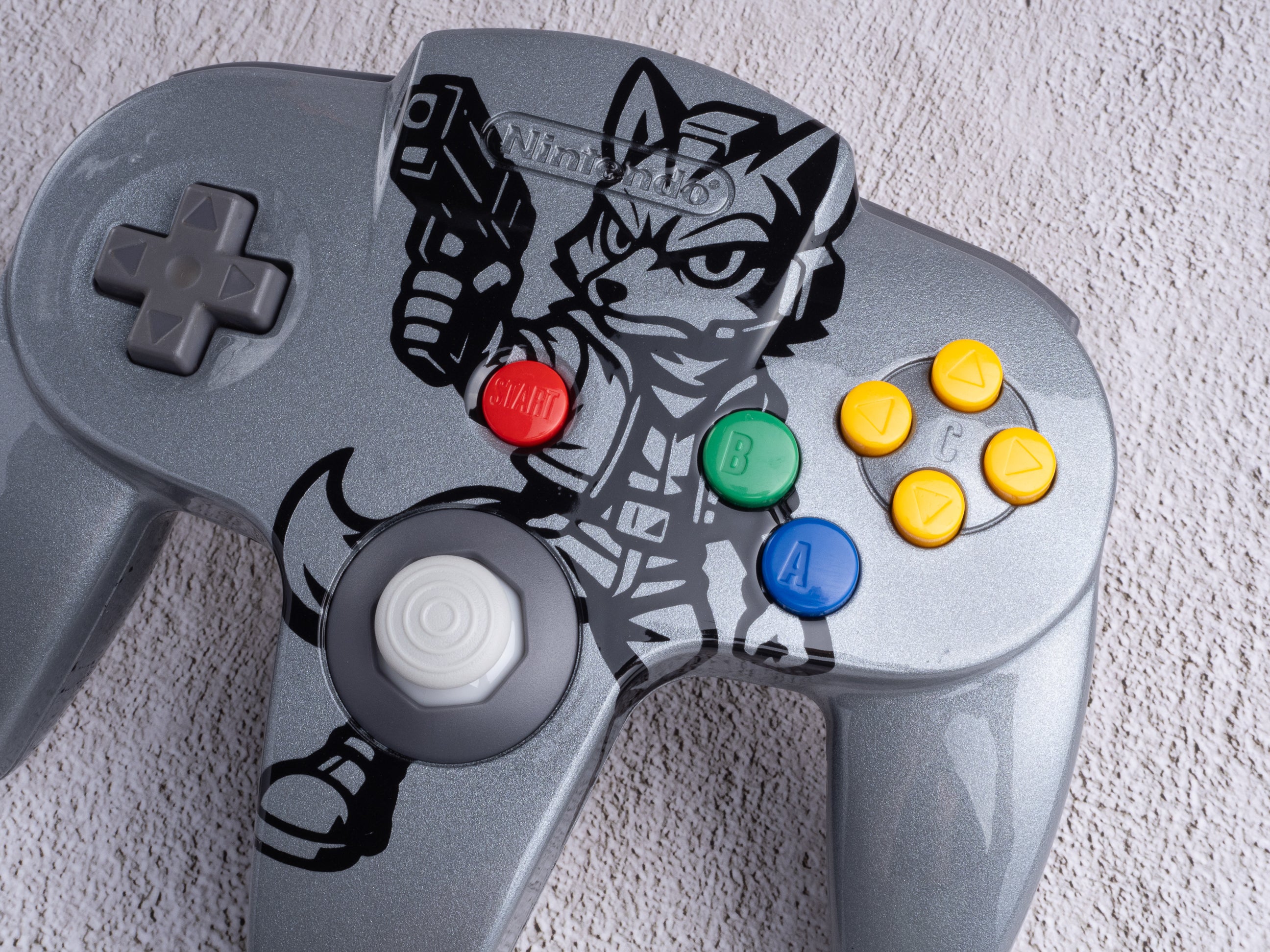 Fox - Custom Painted Nintendo 64 Controller