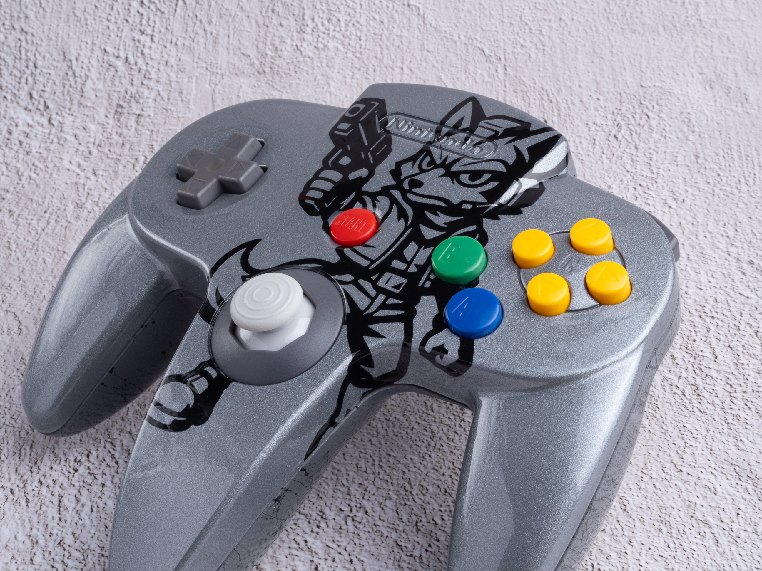 Fox - Custom Painted Nintendo 64 Controller